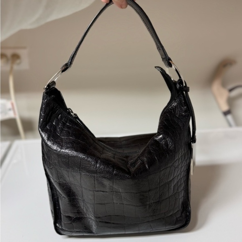 Furla Crocodile-Embossed Women's Bag